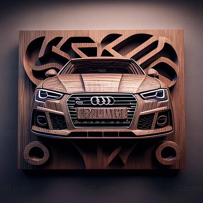 3D модель Audi RS5 (STL)